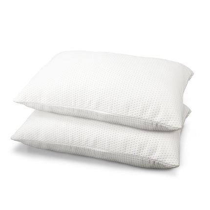 Giselle Bedding Memory Foam Pillow 19cm Thick Twin Pack.