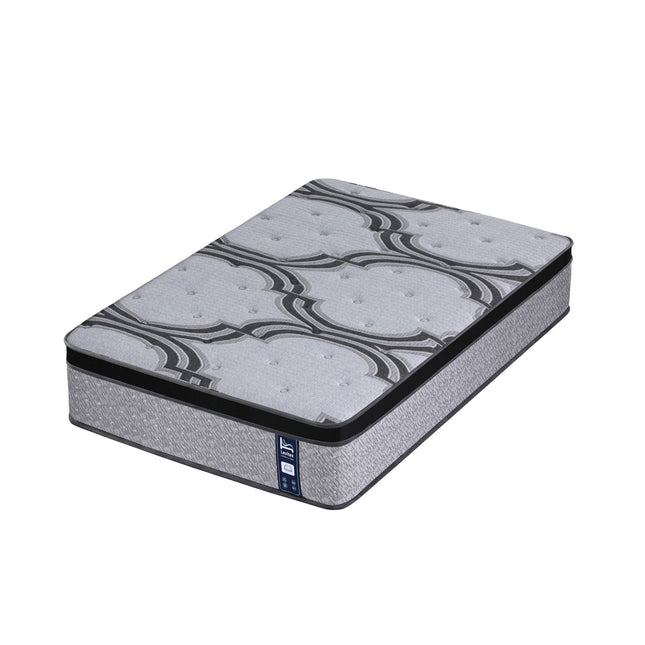 Levitex Single Mattress 34 cm 5-Zone Pocket Spring with Latex & Memory Foam or Extra Lumbar & Shoulder Support.