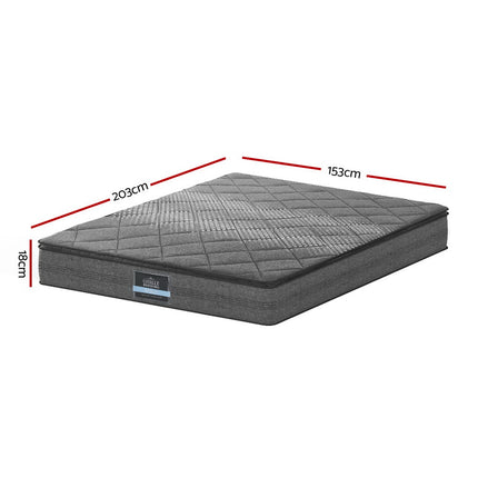 Giselle Bedding 18cm Mattress Pillow Top Queen.