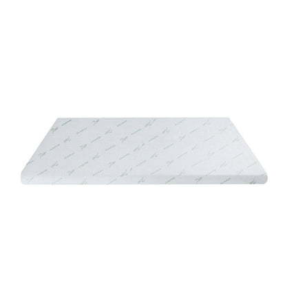 Giselle Bedding 8cm Memory Foam Mattress Topper 7-Zone Graphite King Single.