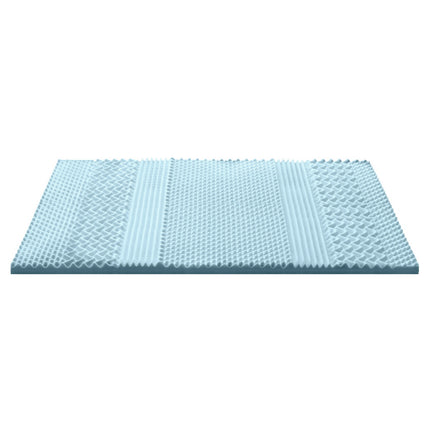 Giselle Memory Foam Mattress Topper 7-Zone 8cm King Single.
