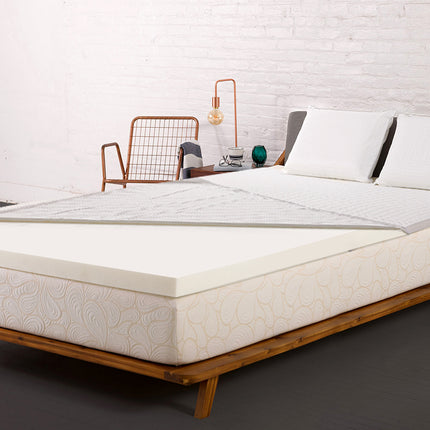 Giselle Bedding Memory Foam Mattress Topper 8cm Double.