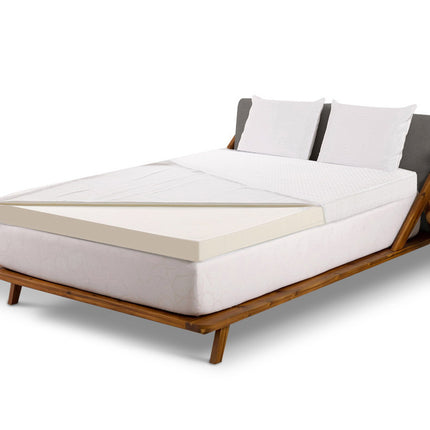 Giselle Bedding Memory Foam Mattress Topper 8cm Double.