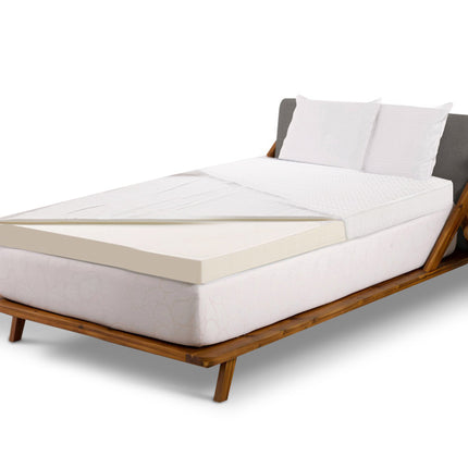 Giselle Bedding Memory Foam Mattress Topper 8cm Single.