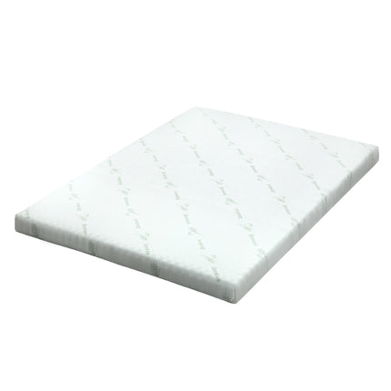 Giselle Bedding Memory Foam Mattress Topper Cool Gel 10cm Queen.