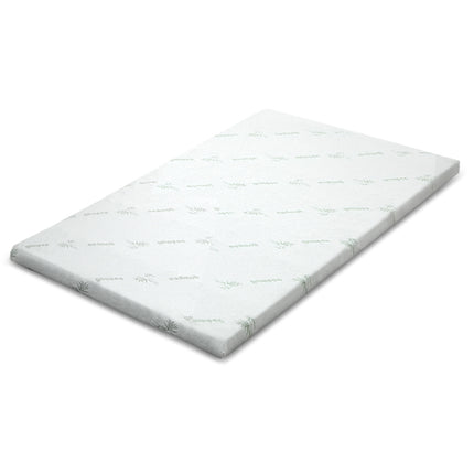 Giselle Bedding Memory Foam Mattress Topper Cool Gel 5cm Double.