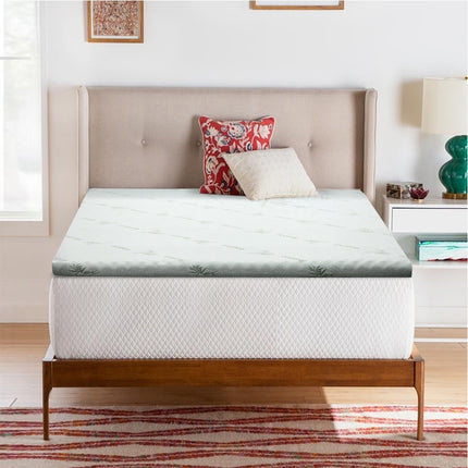 Giselle Bedding Memory Foam Mattress Topper Cool Gel 5cm Single.