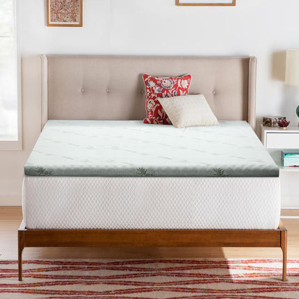 Giselle Bedding Memory Foam Mattress Topper Cool Gel 8cm King.