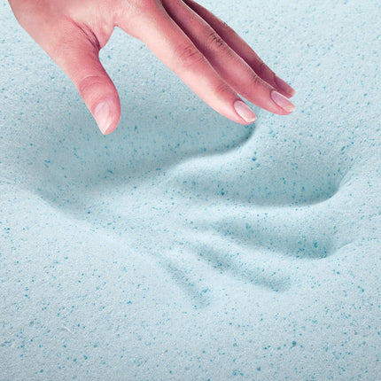 Giselle Bedding Memory Foam Mattress Topper Cool Gel 8cm King.