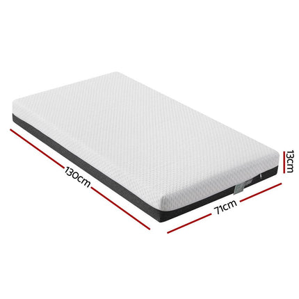 13cm Giselle Baby Cot Mattress Gel Foam.