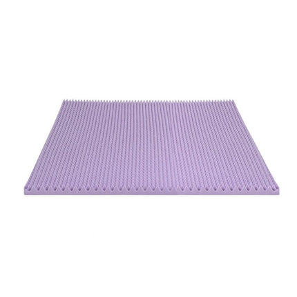 Giselle 5cm Memory Foam Mattress Topper Lavender Infused Egg Crate Pad Mat Double.