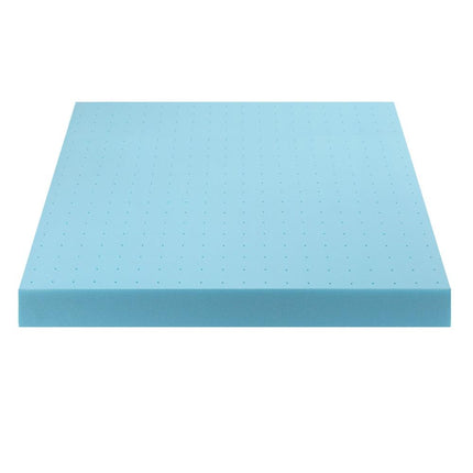 Giselle 12cm Memory Foam Mattress Topper Ventilated Cool Gel Bamboo Cover Double.