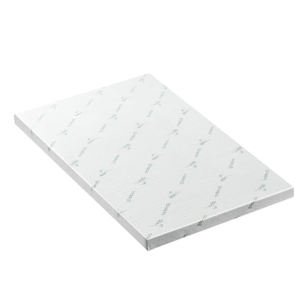 Giselle Bedding Memory Foam Mattress Topper Ventilated Cool Gel 8cm King Single.