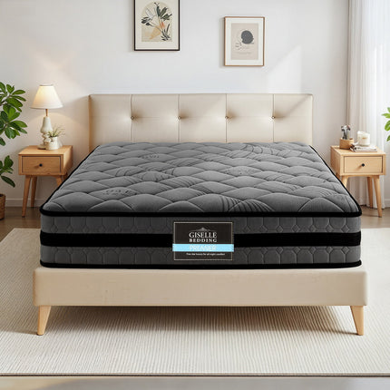 Giselle Bedding 22cm Mattress Medium Firm King Single.