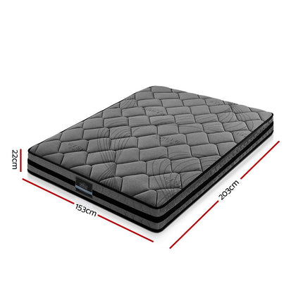 Giselle Bedding 22cm Mattress Medium Firm Queen.