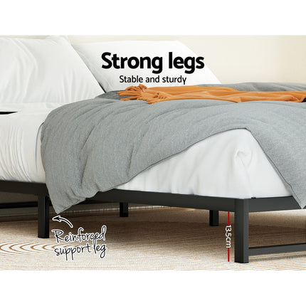 Artiss Bed Frame King Size Metal Bed Frame TINO.