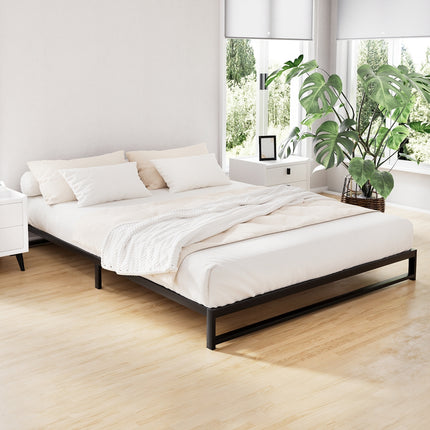 Artiss Bed Frame King Size Metal Bed Frame TINO.