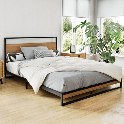 Artiss Bed Frame Double Size Metal Bed Frame DANE.