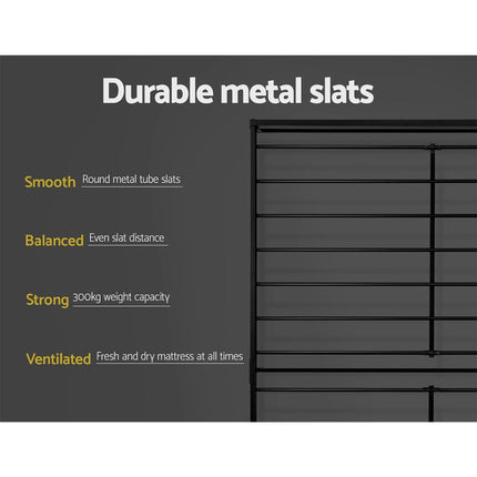 Artiss Bed Frame Double Size Metal Bed Frame DANE.