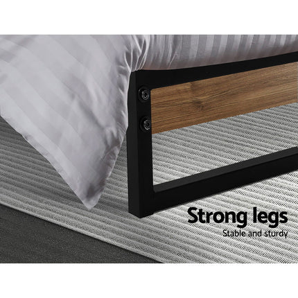 Artiss Bed Frame King Size Metal Bed Frame DANE.