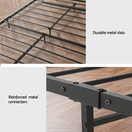 Artiss Bed Frame Metal Bed Frame DANE - King Single.