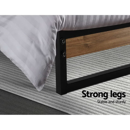 Artiss Bed Frame Metal Bed Frame DANE - King Single.