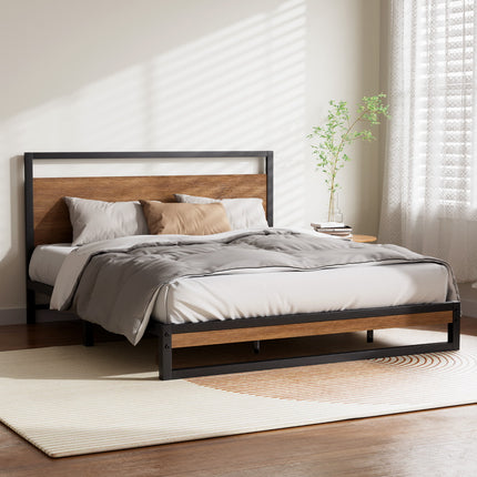Artiss Bed Frame Queen Size Metal Bed Frame DANE.