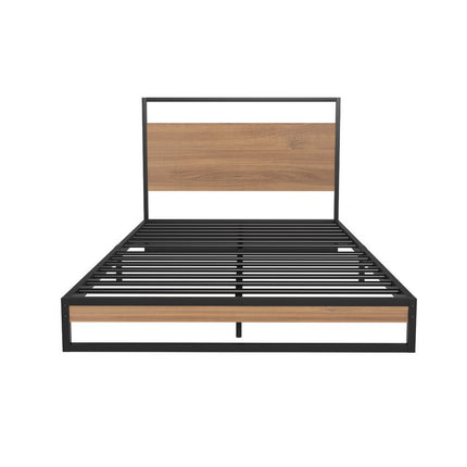 Artiss  Metal Bed Frame King Single Size Beds Platform with Mattress.