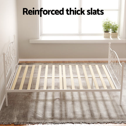 Artiss Bed Frame Double Size Metal Bed Frame GROA.