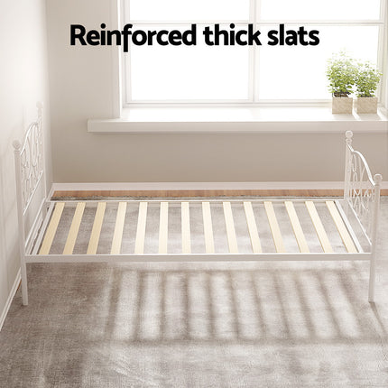 Artiss Bed Frame Single Size Metal Bed Frame GROA.