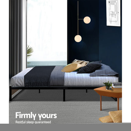 Artiss Bed Frame Metal Bed Frame Bed Base OSLO - Double.