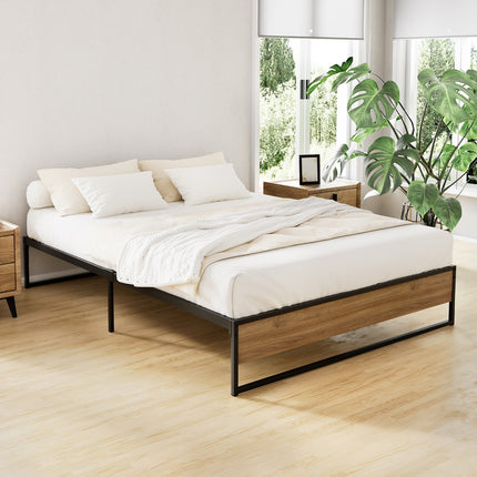 Artiss Bed Frame Metal Bed Frame Bed Base OSLO - Double.