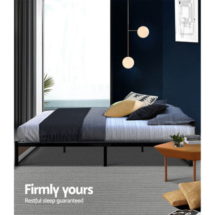 Artiss Bed Frame Metal Bed Frame Bed Base OSLO - Queen.