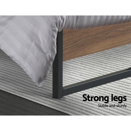 Artiss Bed Frame Metal Bed Frame Bed Base OSLO - Single.