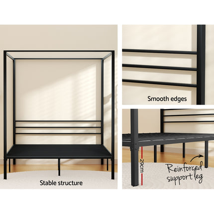 Artiss Bed Frame Queen Size Metal Bed Frame POCHY.