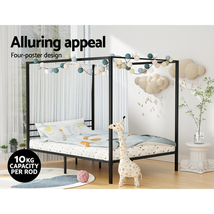 Artiss Bed Frame Queen Size Metal Bed Frame POCHY.