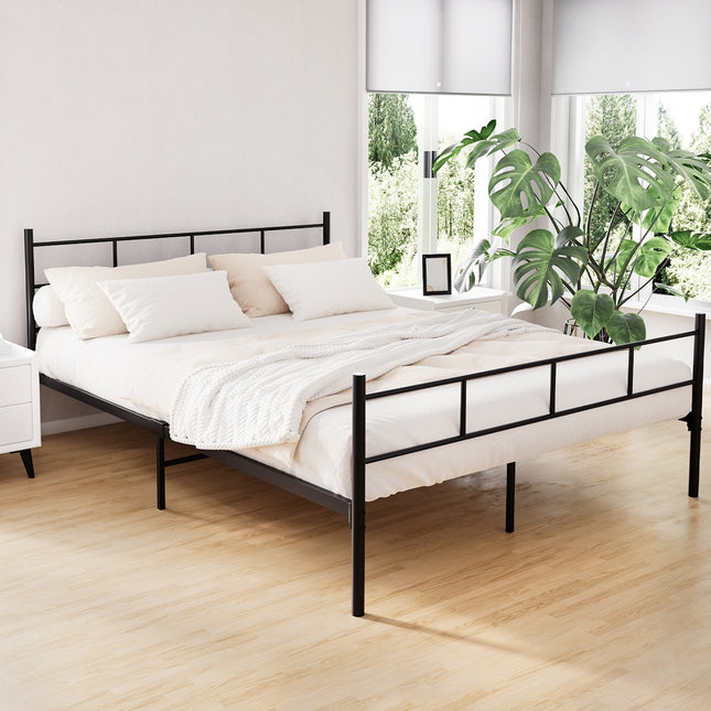 Artiss Bed Frame Queen Metal Bed Frame SOL.