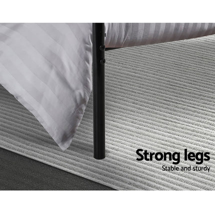 Artiss Bed Frame Single Metal Bed Frame SOL.