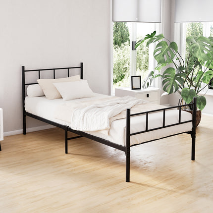 Artiss Bed Frame Single Metal Bed Frame SOL.