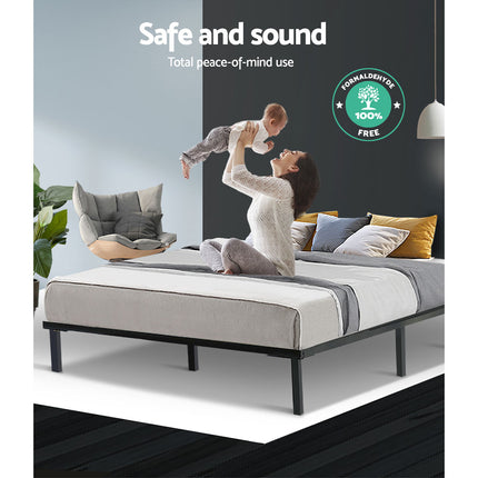 Artiss Bed Frame Queen Size Metal Bed Frame TED.