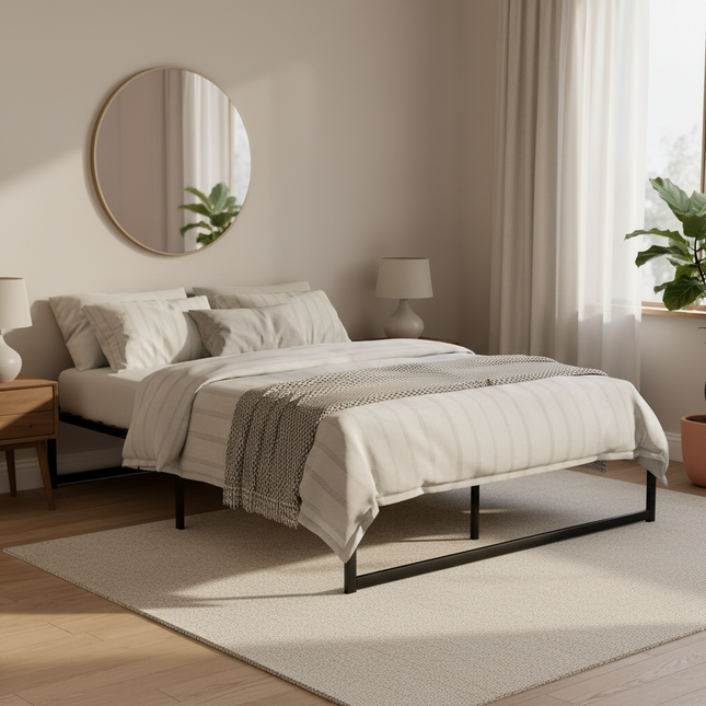 Artiss Bed Frame Queen Size Metal Bed Frame TINO.