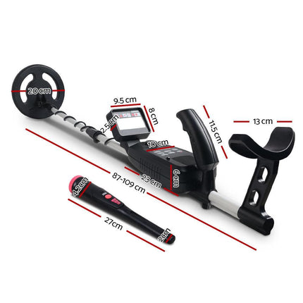 Metal Detector 180MM Deep Sensitive Waterproof Pinpointer Treasure Hunter.