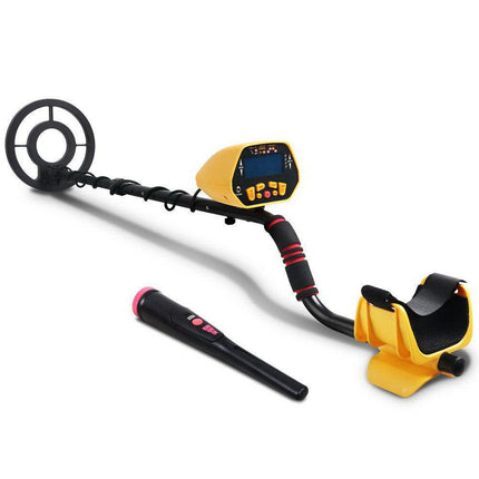 Metal Detector 180MM Deep Sensitive Waterproof Pinpointer Treasure Hunter Yellow.