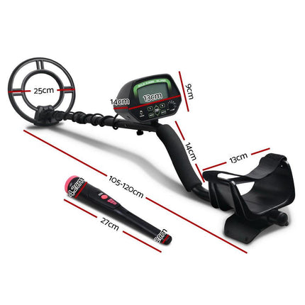 Metal Detector 220MM Deep Sensitive Waterproof Pinpointer Treasure Hunter.
