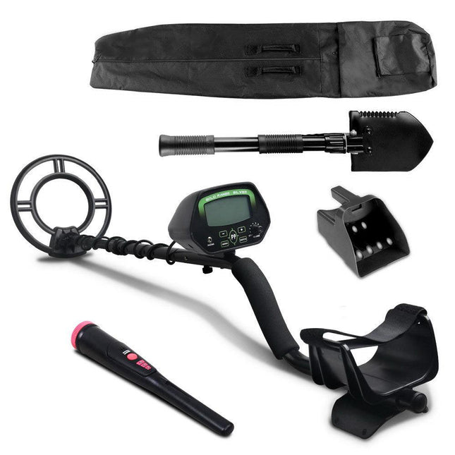 Metal Detector 220MM Deep Sensitive Waterproof Pinpointer Treasure Hunter Shovel.