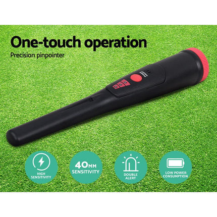 Metal Detector 220MM Deep Sensitive Waterproof Pinpointer Treasure Hunter Shovel.