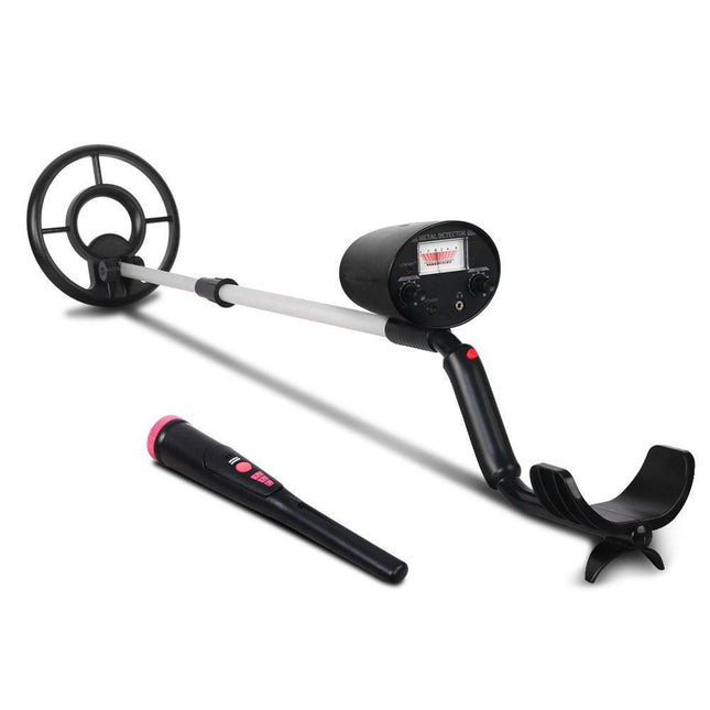Metal Detector 180MM Deep Sensitive Waterproof Pinpointer Treasure Hunter Black.
