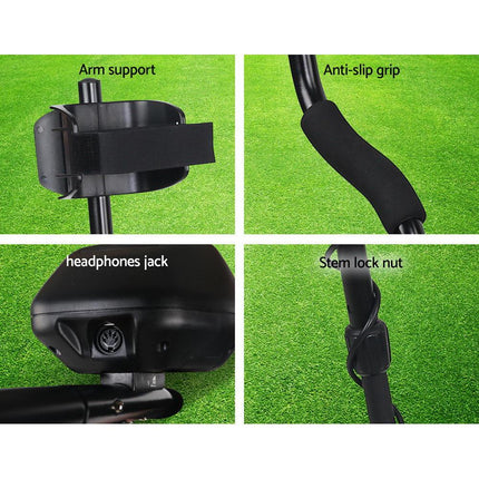 Metal Detector 220MM Deep Sensitive Waterproof Treasure Hunter Gold Digger.