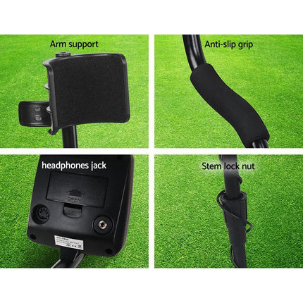 Metal Detector 160MM Deep Sensitive Waterproof Treasure Hunter Gold Digger.
