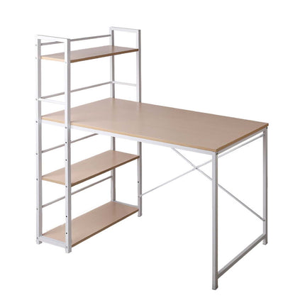 Artiss Computer Desk Shelf Oak 120CM.